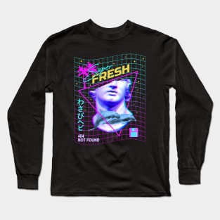 Super Fresh Vaporwave Long Sleeve T-Shirt